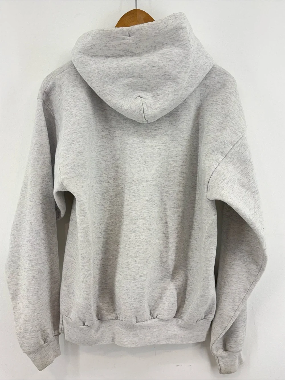 OOK Upcycled Hoodie with Handmade Picnic Moth Patch Size: Men’s Medium